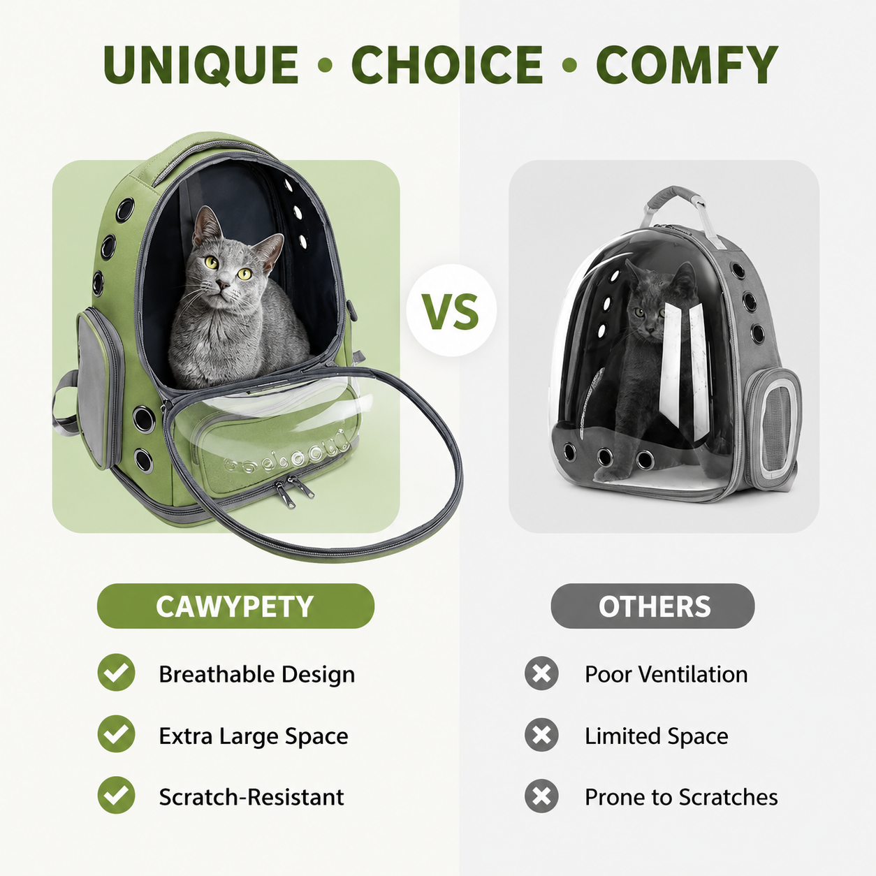 🚀 Pet Explorer™ Space Capsule Carrier Backpack