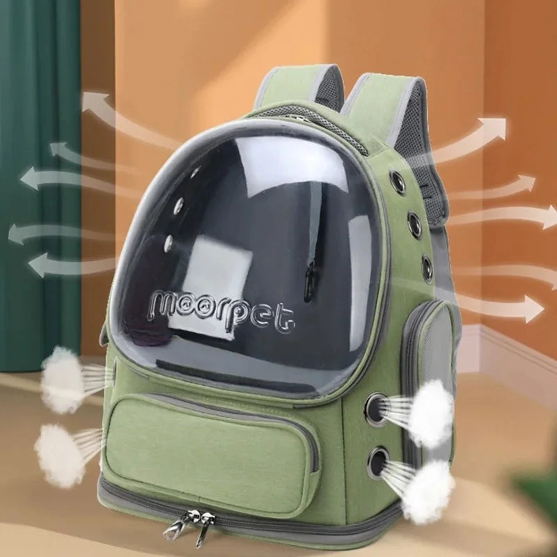 🚀 Pet Explorer™ Space Capsule Carrier Backpack