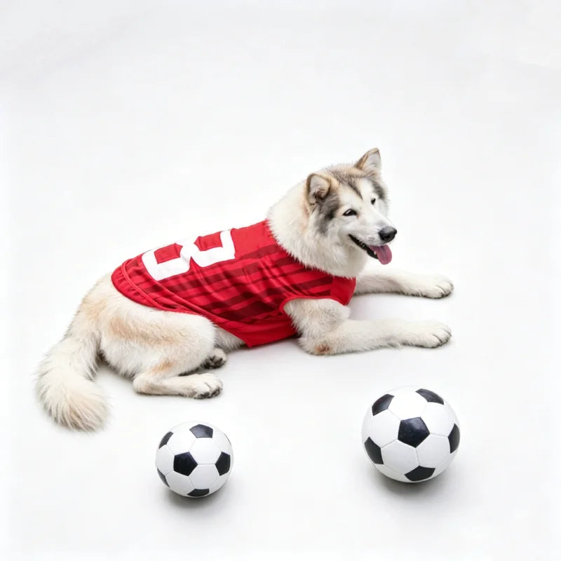 2026 Soccer Cat & Dog Breathable Mesh Jersey