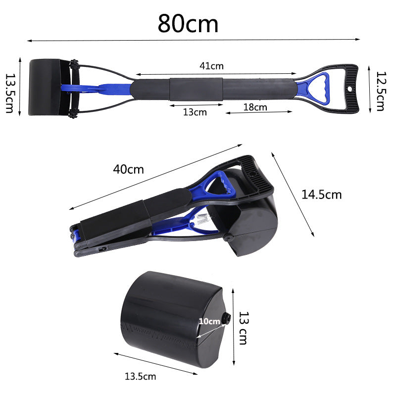 💩 CleanPaws™ Extendable Pet Waste Scooper