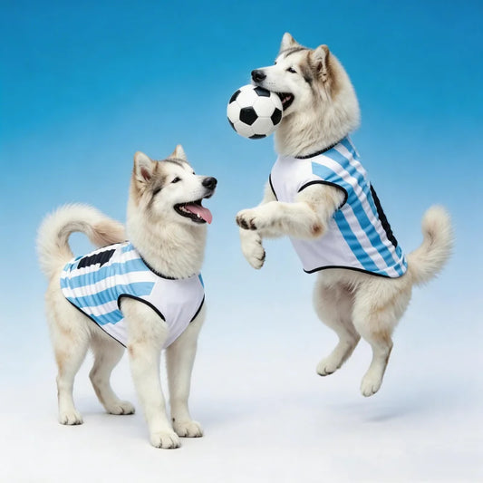 2026 Soccer Cat & Dog Breathable Mesh Jersey