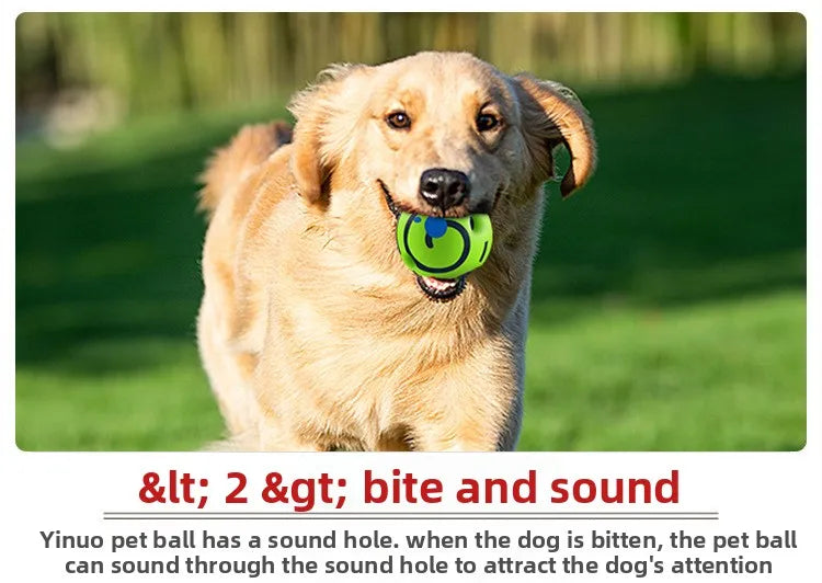 Dog Toys Wobble Wag Giggle Glow Ball Interactive Dog Attention Toy Fun Giggle Sounds Ball when  perros accesorios jouet chien