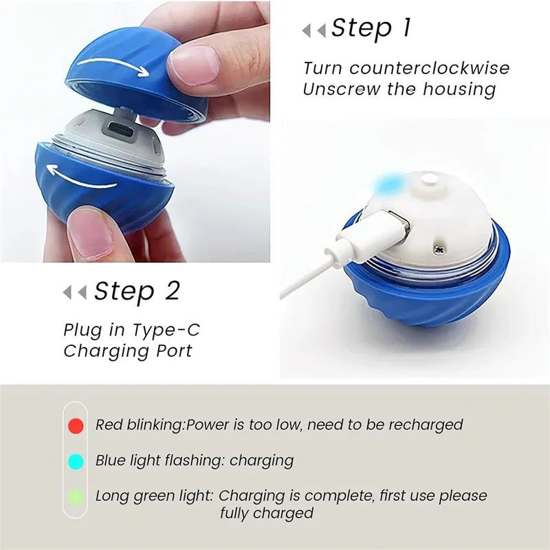🐾 BounceBuddy™ Interactive Pet Ball Toy