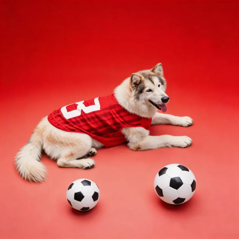2026 Soccer Cat & Dog Breathable Mesh Jersey