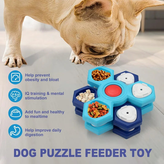 🧩 SmartPaws™ Interactive Dog Puzzle Feeder