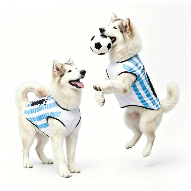 2026 Soccer Cat & Dog Breathable Mesh Jersey