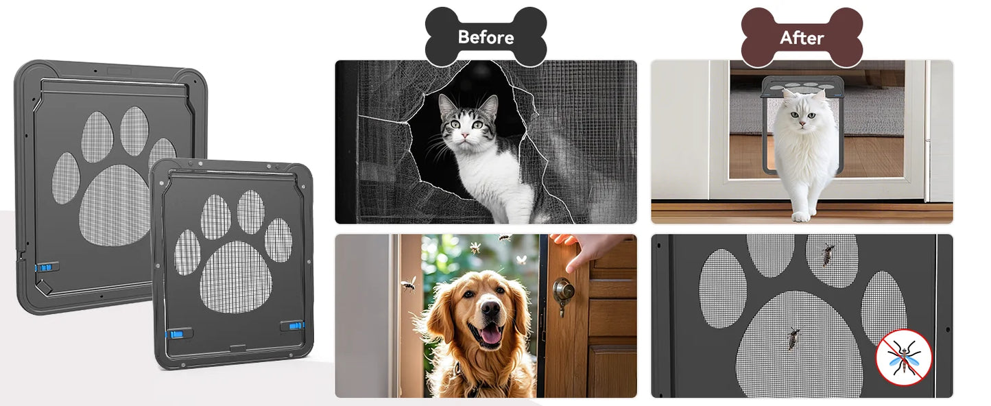 ATUBAN🚪PawPass™ Magnetic Pet Screen Door
