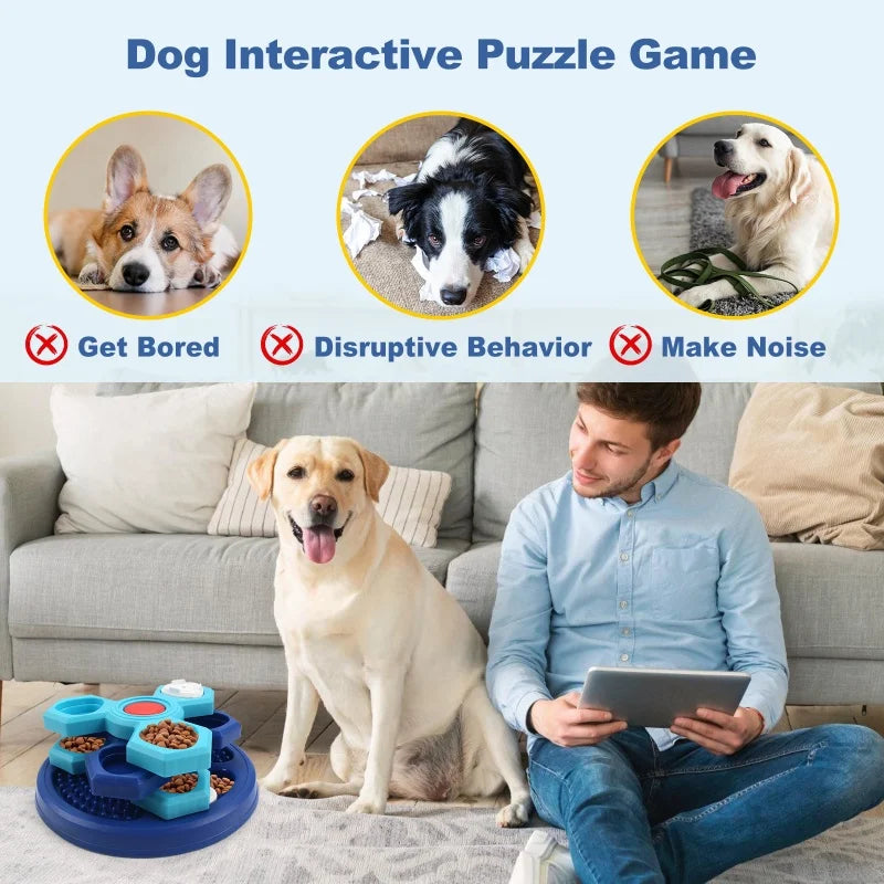 🧩 SmartPaws™ Interactive Dog Puzzle Feeder