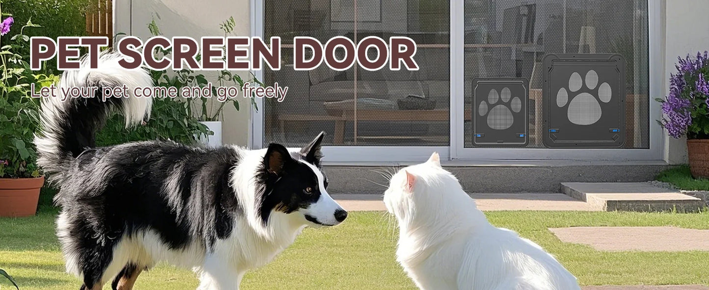 ATUBAN🚪PawPass™ Magnetic Pet Screen Door