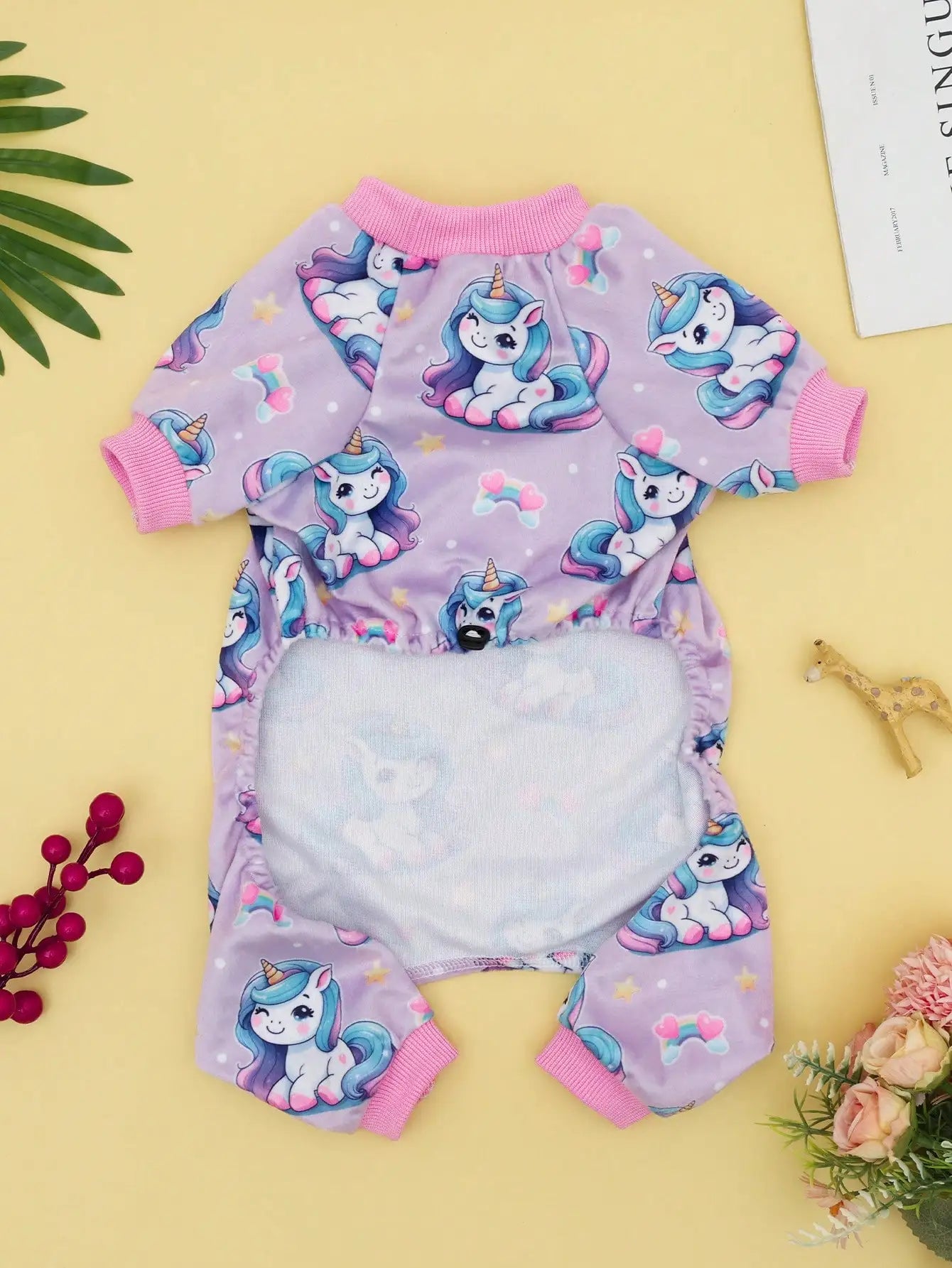 U Pick One-Piece Dog Pajamas Fashion Pet Clothes Soft and Comfortable Pet Apparel Suitable For Small And Medium Dogs
