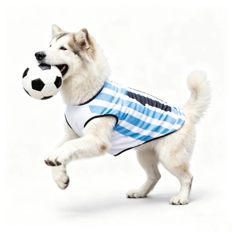 2026 Soccer Cat & Dog Breathable Mesh Jersey