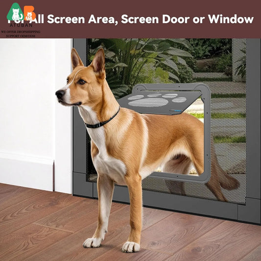 ATUBAN🚪PawPass™ Magnetic Pet Screen Door