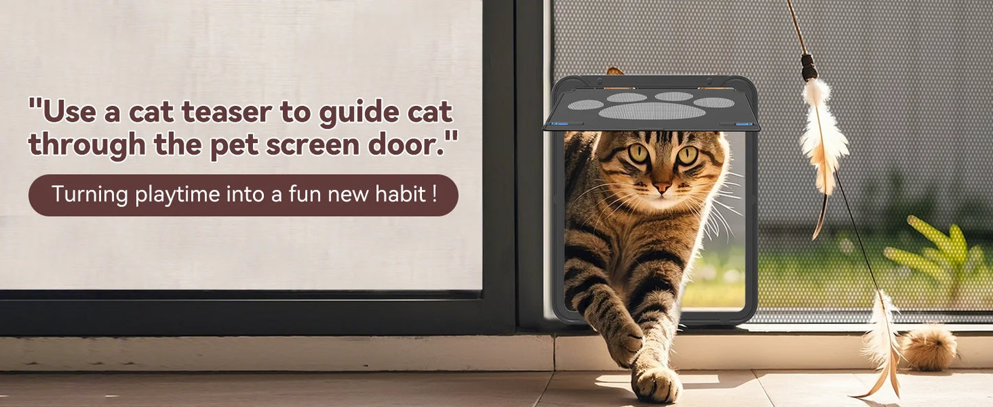 ATUBAN🚪PawPass™ Magnetic Pet Screen Door