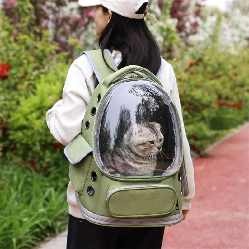 🚀 Pet Explorer™ Space Capsule Carrier Backpack